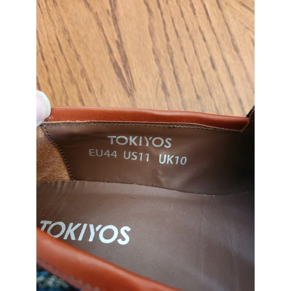 Tokiyos Mens Tapestry Bit Loafers